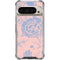 Rose Quartz & Serenity Floral Pixel 9/9 Pro Clear Case